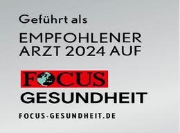Focus Empfehlung 2024 - Plastischer & Ästhetischer Chirurg - Darmstadt